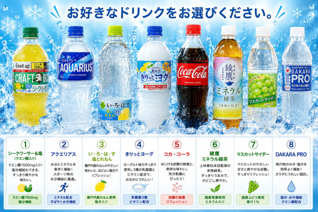ドリンククーポン先着順にご利用いただけます🌻